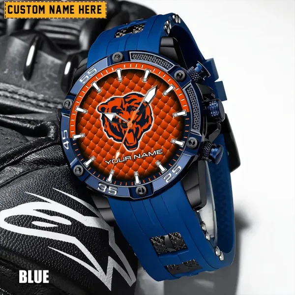 Chicago Bears Silicon Strap Fashion Wrist Watch Trending 2025 SPTSSFWW071 - Image 2