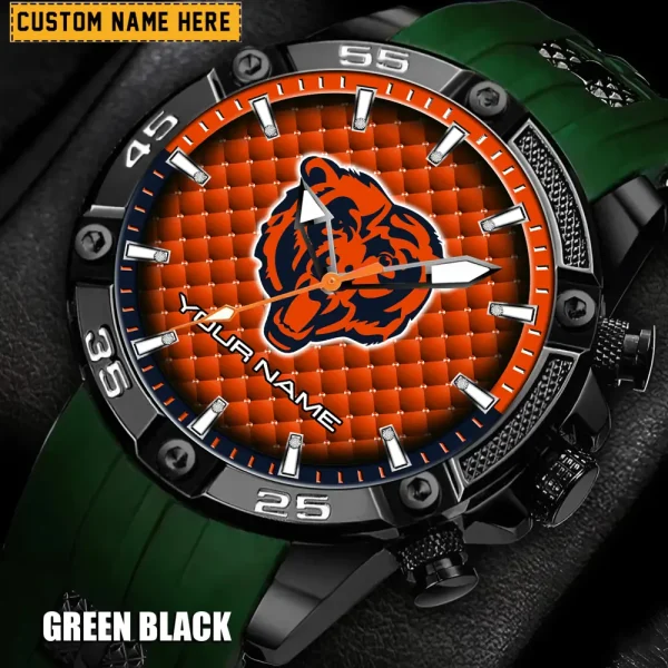 Chicago Bears Silicon Strap Fashion Wrist Watch Trending 2025 SPTSSFWW071 - Image 5