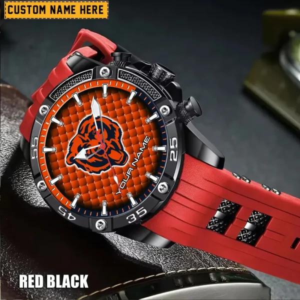 Chicago Bears Silicon Strap Fashion Wrist Watch Trending 2025 SPTSSFWW071 - Image 6