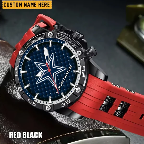 Dallas Cowboys Silicon Strap Fashion Wrist Watch Trending 2025 SPTSSFWW074 - Image 2