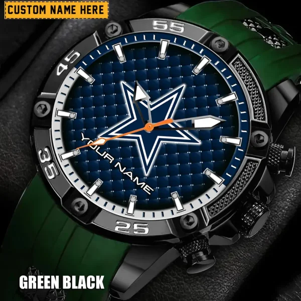 Dallas Cowboys Silicon Strap Fashion Wrist Watch Trending 2025 SPTSSFWW074 - Image 3