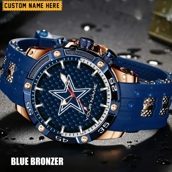 Dallas Cowboys Silicon Strap Fashion Wrist Watch Trending 2025 SPTSSFWW074 - Image 4