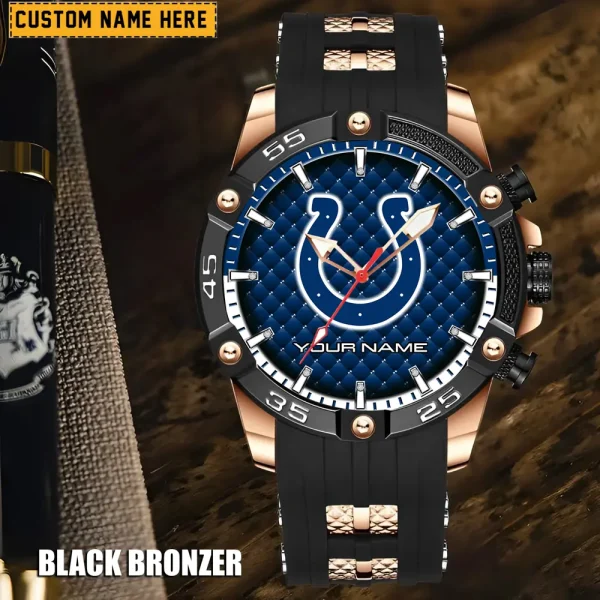 Indianapolis Colts Silicon Strap Fashion Wrist Watch Trending 2025 SPTSSFWW079