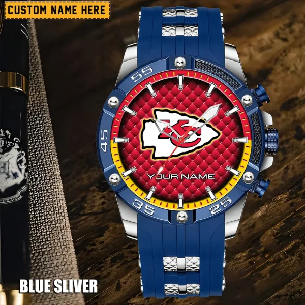 Kansas City Chiefs Silicon Strap Fashion Wrist Watch Trending 2025 SPTSSFWW081 - Image 3