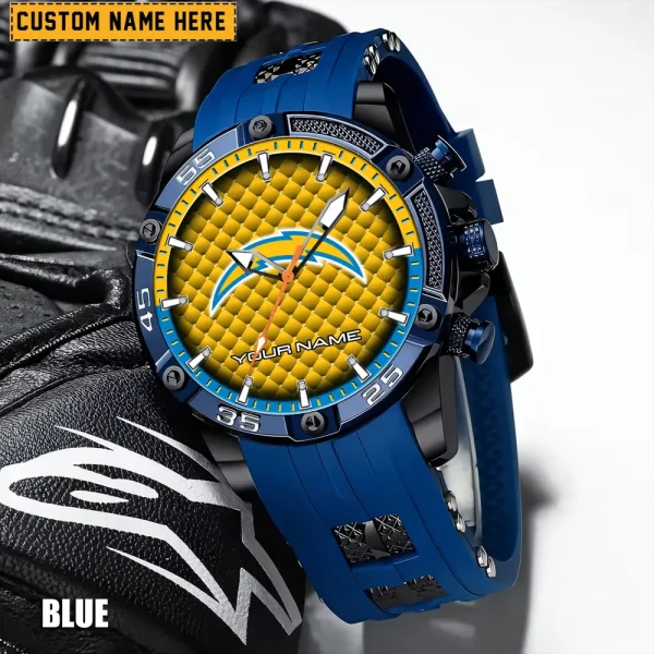 Los Angeles Chargers Silicon Strap Fashion Wrist Watch Trending 2025 SPTSSFWW083 - Image 2