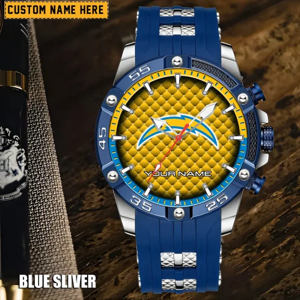 Los Angeles Chargers Silicon Strap Fashion Wrist Watch Trending 2025 SPTSSFWW083 - Image 3