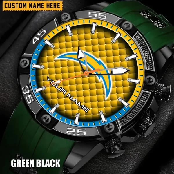Los Angeles Chargers Silicon Strap Fashion Wrist Watch Trending 2025 SPTSSFWW083 - Image 5