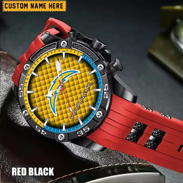 Los Angeles Chargers Silicon Strap Fashion Wrist Watch Trending 2025 SPTSSFWW083 - Image 6