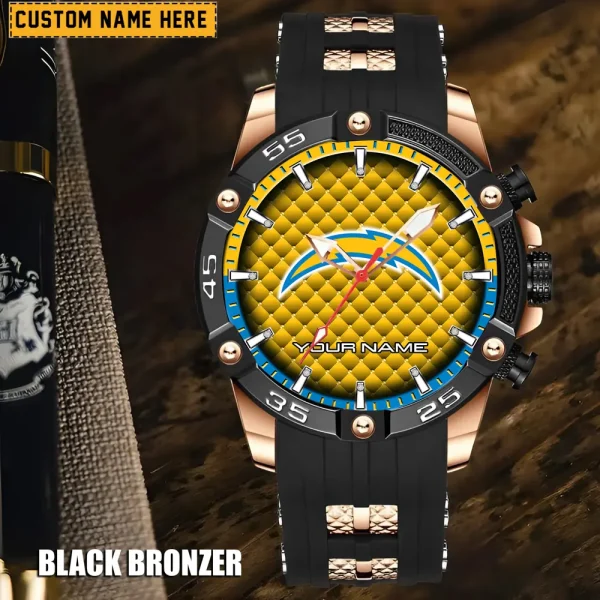 Los Angeles Chargers Silicon Strap Fashion Wrist Watch Trending 2025 SPTSSFWW083
