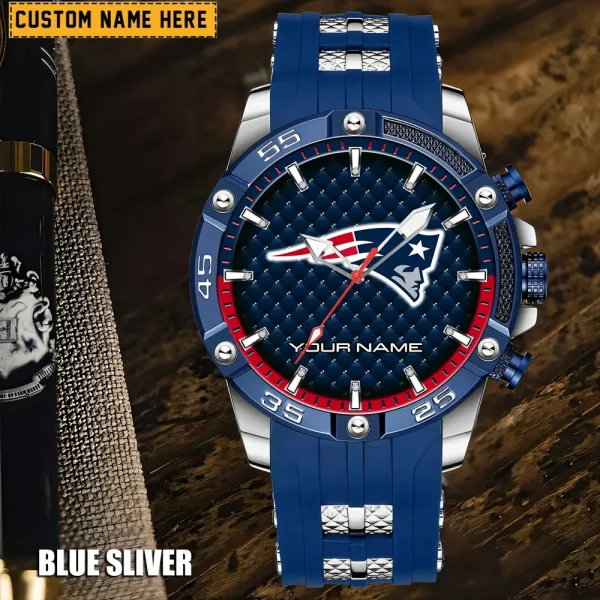 New England Patriots Silicon Strap Fashion Wrist Watch Trending 2025 SPTSSFWW087 - Image 5