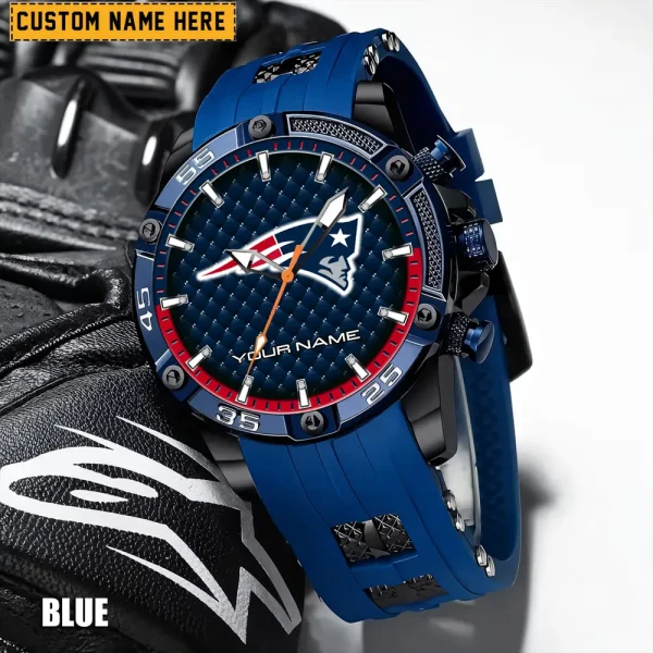 New England Patriots Silicon Strap Fashion Wrist Watch Trending 2025 SPTSSFWW087 - Image 6