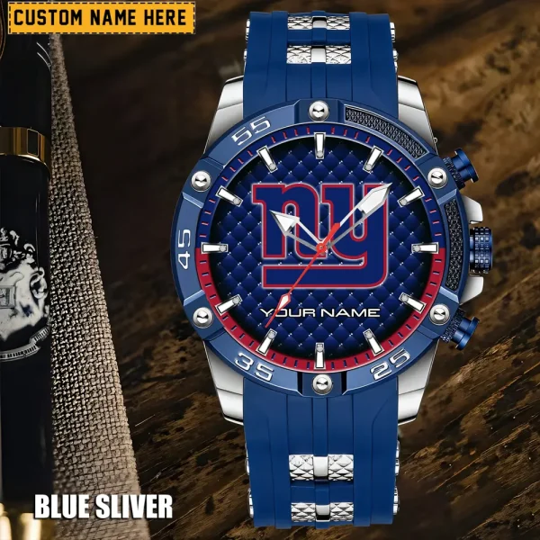 New York Giants Silicon Strap Fashion Wrist Watch Trending 2025 SPTSSFWW089 - Image 5