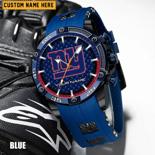 New York Giants Silicon Strap Fashion Wrist Watch Trending 2025 SPTSSFWW089 - Image 6