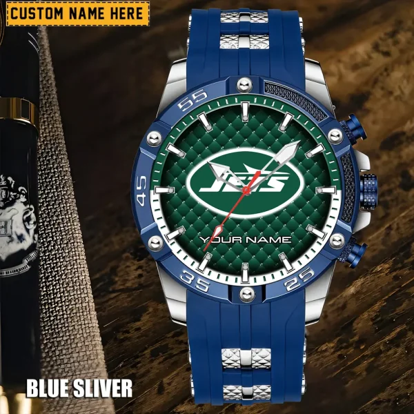 New York Jets Silicon Strap Fashion Wrist Watch Trending 2025 SPTSSFWW090 - Image 3