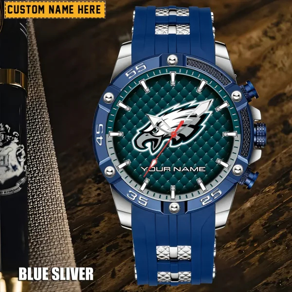 Philadelphia Eagles Silicon Strap Fashion Wrist Watch Trending 2025 SPTSSFWW091 - Image 5