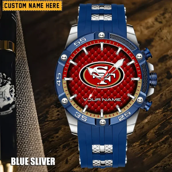 San Francisco 49ers Silicon Strap Fashion Wrist Watch Trending 2025 SPTSSFWW093 - Image 5