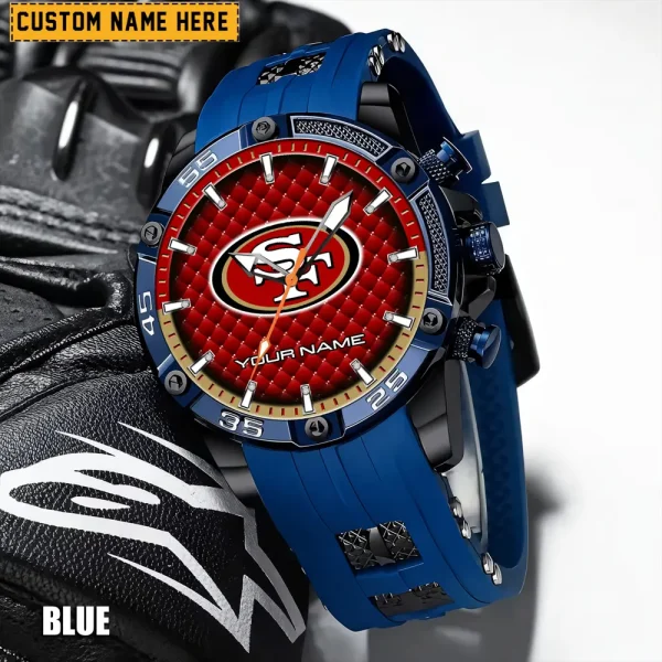 San Francisco 49ers Silicon Strap Fashion Wrist Watch Trending 2025 SPTSSFWW093 - Image 6