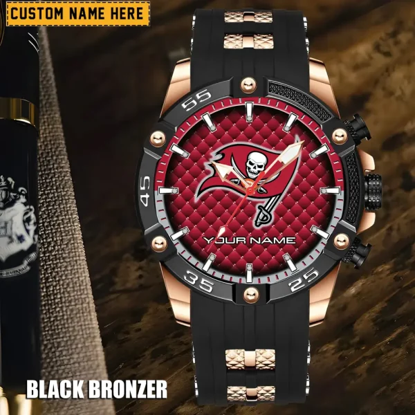 Tampa Bay Buccaneers Silicon Strap Fashion Wrist Watch Trending 2025 SPTSSFWW095
