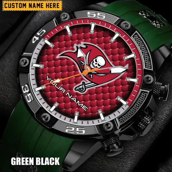 Tampa Bay Buccaneers Silicon Strap Fashion Wrist Watch Trending 2025 SPTSSFWW095 - Image 3