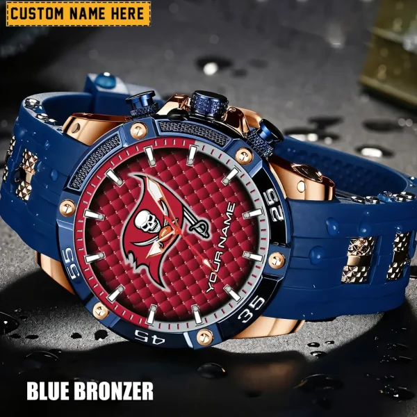 Tampa Bay Buccaneers Silicon Strap Fashion Wrist Watch Trending 2025 SPTSSFWW095 - Image 4
