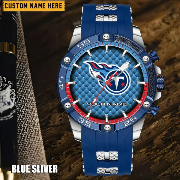 Tennessee Titans Silicon Strap Fashion Wrist Watch Trending 2025 SPTSSFWW096 - Image 3