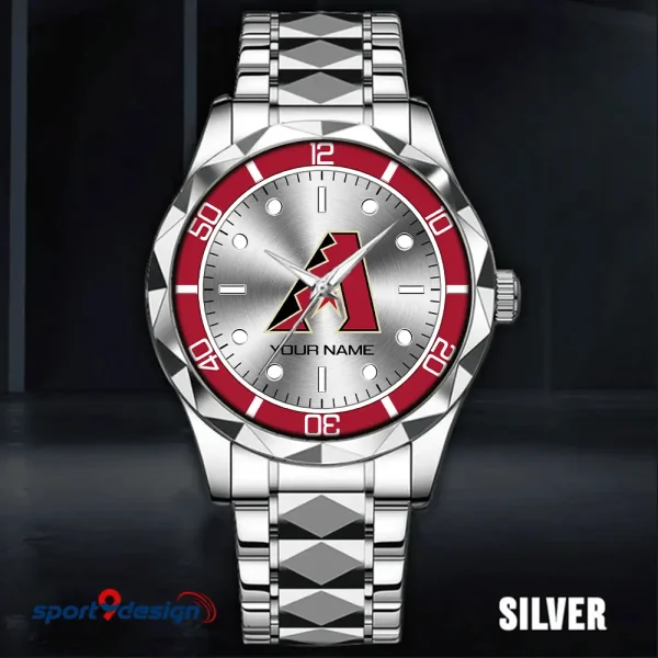 Arizona Diamondbacks MLB Luxury Diamond Men Wristwatch Trending 2025 SPTDMW323 - Image 2