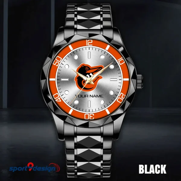 Baltimore Orioles MLB Luxury Diamond Men Wristwatch Trending 2025 SPTDMW325 - Image 3