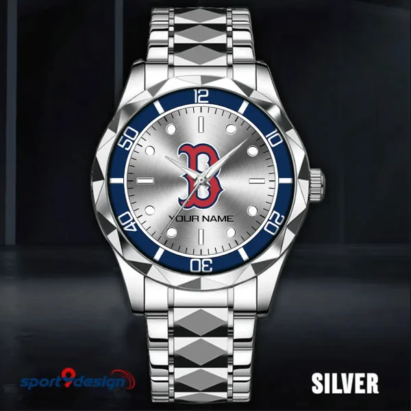Boston Red Sox MLB Luxury Diamond Men Wristwatch Trending 2025 SPTDMW326