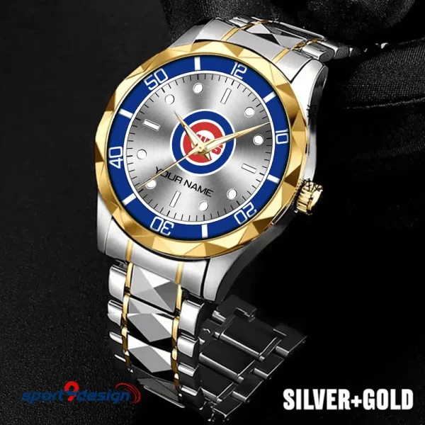 Chicago Cubs MLB Luxury Diamond Men Wristwatch Trending 2025 SPTDMW327
