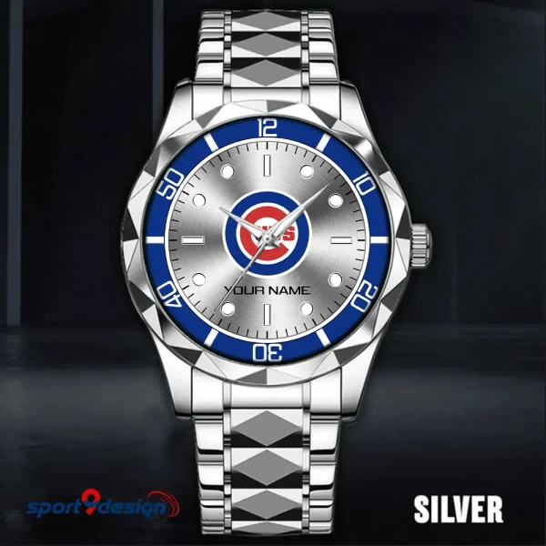Chicago Cubs MLB Luxury Diamond Men Wristwatch Trending 2025 SPTDMW327 - Image 5