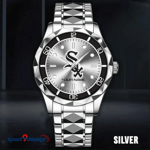 Chicago White Sox MLB Luxury Diamond Men Wristwatch Trending 2025 SPTDMW328