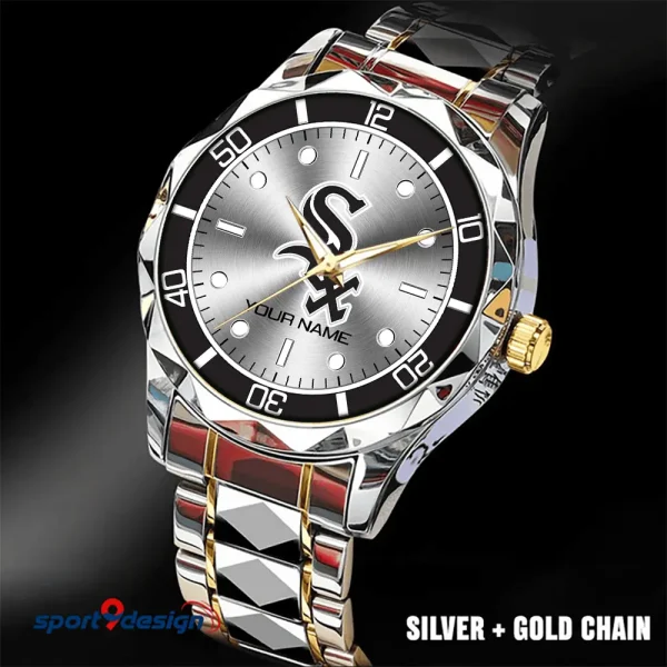 Chicago White Sox MLB Luxury Diamond Men Wristwatch Trending 2025 SPTDMW328 - Image 2