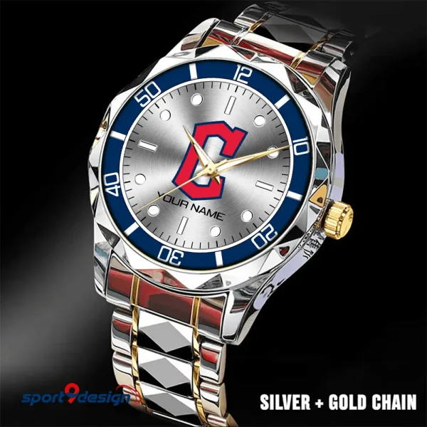 Cleveland Guardians MLB Luxury Diamond Men Wristwatch Trending 2025 SPTDMW330 - Image 2