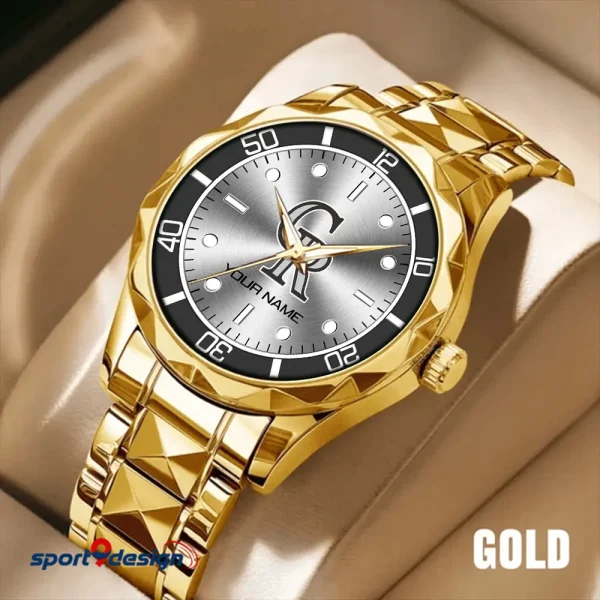 Colorado Rockies MLB Luxury Diamond Men Wristwatch Trending 2025 SPTDMW331 - Image 2