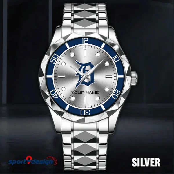 Detroit Tigers MLB Luxury Diamond Men Wristwatch Trending 2025 SPTDMW332 - Image 5