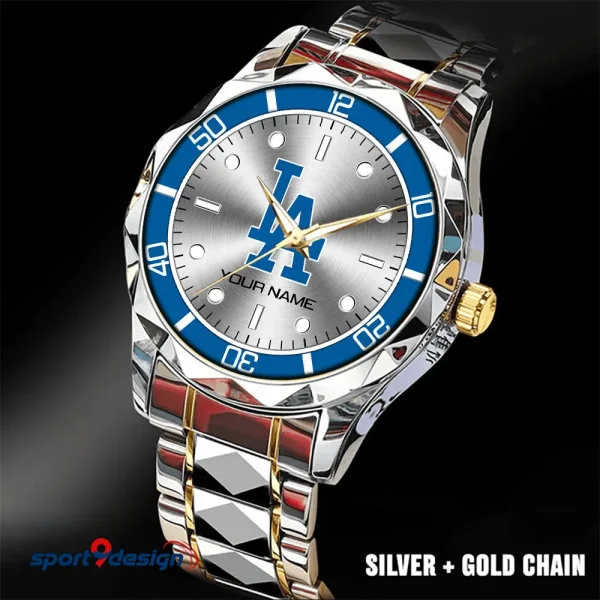 Los Angeles Dodgers MLB Luxury Diamond Men Wristwatch Trending 2025 SPTDMW336