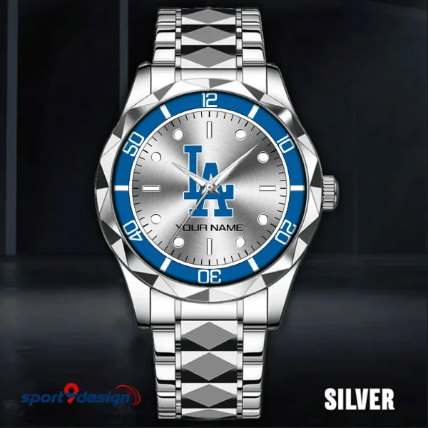 Los Angeles Dodgers MLB Luxury Diamond Men Wristwatch Trending 2025 SPTDMW336 - Image 5