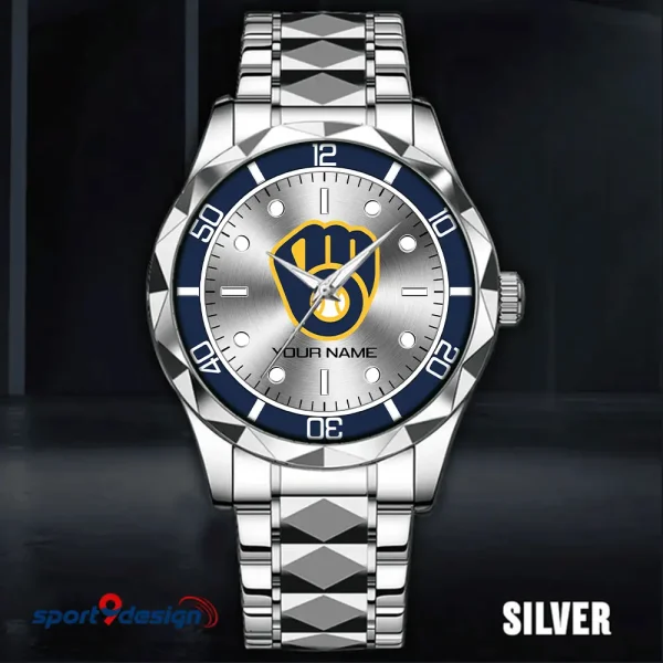Milwaukee Brewers MLB Luxury Diamond Men Wristwatch Trending 2025 SPTDMW338