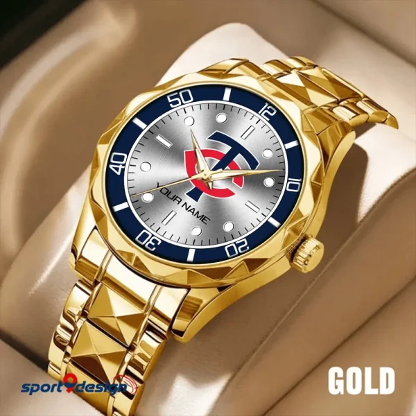 Minnesota Twins MLB Luxury Diamond Men Wristwatch Trending 2025 SPTDMW339 - Image 2