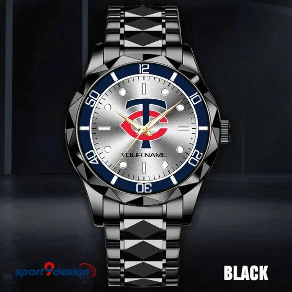 Minnesota Twins MLB Luxury Diamond Men Wristwatch Trending 2025 SPTDMW339 - Image 3