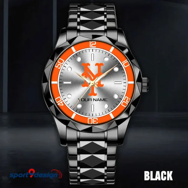 New York Mets MLB Luxury Diamond Men Wristwatch Trending 2025 SPTDMW340 - Image 3