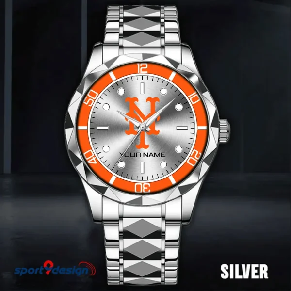 New York Mets MLB Luxury Diamond Men Wristwatch Trending 2025 SPTDMW340 - Image 5