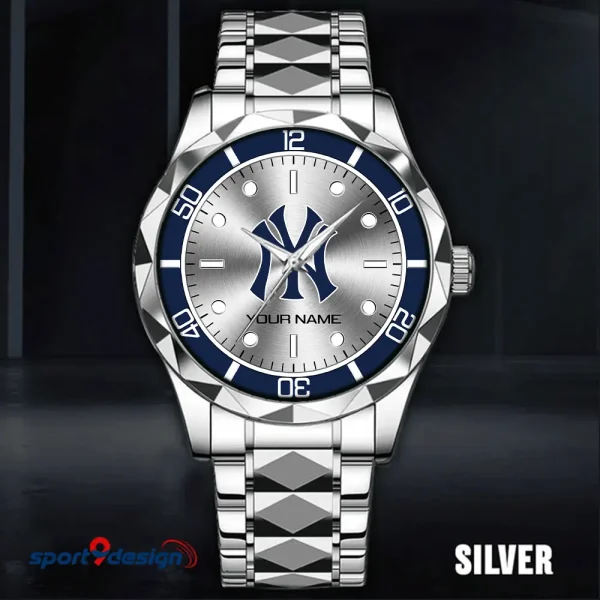 New York Yankees MLB Luxury Diamond Men Wristwatch Trending 2025 SPTDMW341
