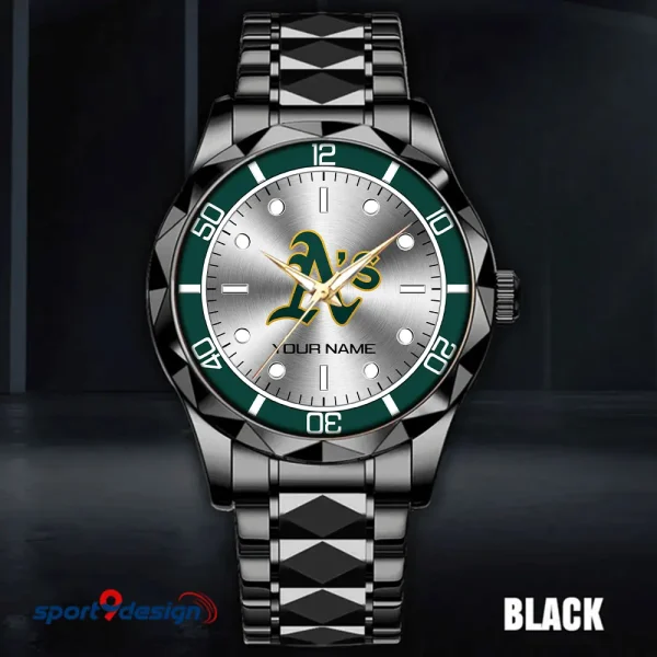 Oakland Athletics MLB Luxury Diamond Men Wristwatch Trending 2025 SPTDMW342 - Image 2