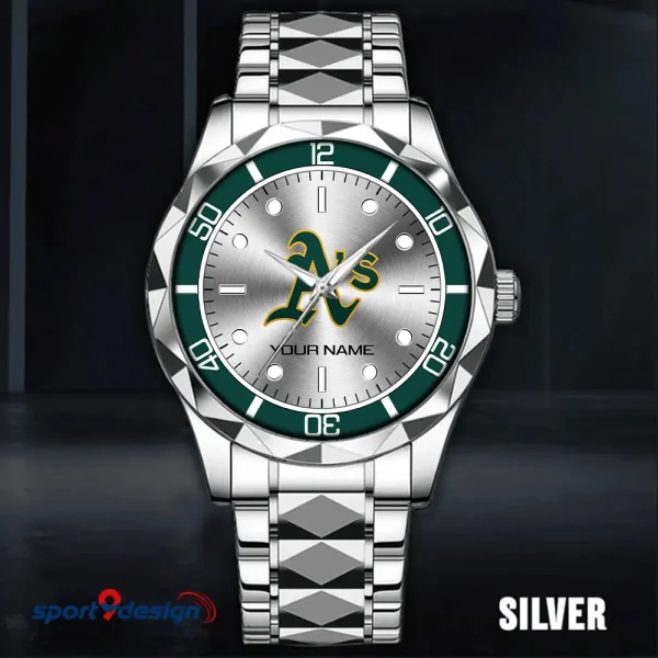 Oakland Athletics MLB Luxury Diamond Men Wristwatch Trending 2025 SPTDMW342 - Image 5