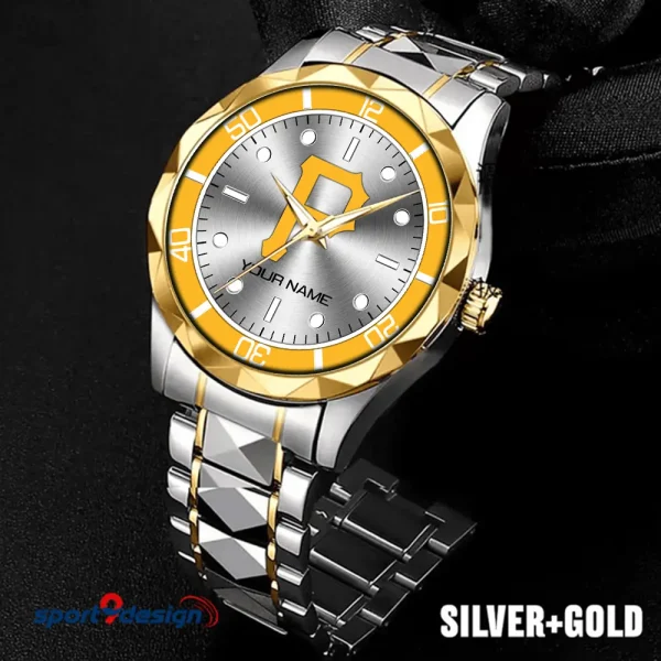 Pittsburgh Pirates MLB Luxury Diamond Men Wristwatch Trending 2025 SPTDMW344 - Image 3