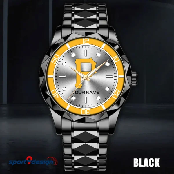 Pittsburgh Pirates MLB Luxury Diamond Men Wristwatch Trending 2025 SPTDMW344 - Image 4