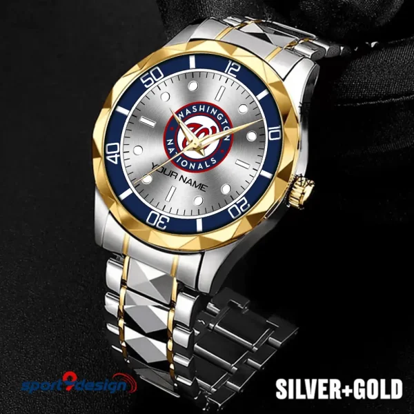 Washington Nationals MLB Luxury Diamond Men Wristwatch Trending 2025 SPTDMW348