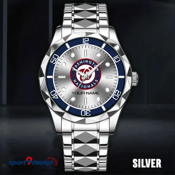 Washington Nationals MLB Luxury Diamond Men Wristwatch Trending 2025 SPTDMW348 - Image 5