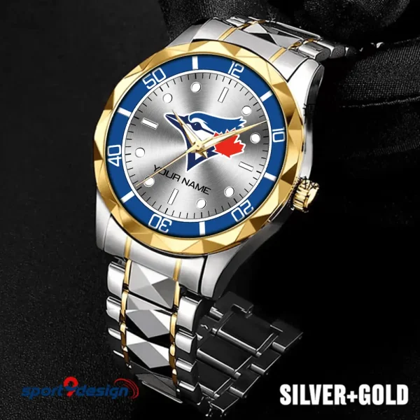 Toronto Blue Jays MLB Luxury Diamond Men Wristwatch Trending 2025 SPTDMW349 - Image 2